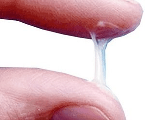 किसी पुरुष का स्राव सामान्यतः कैसा दिखता है